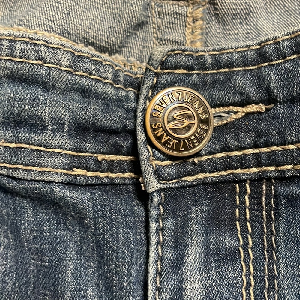 Women’s Seven 7 Luxe straight jeans size 20 - Picture 4 of 6